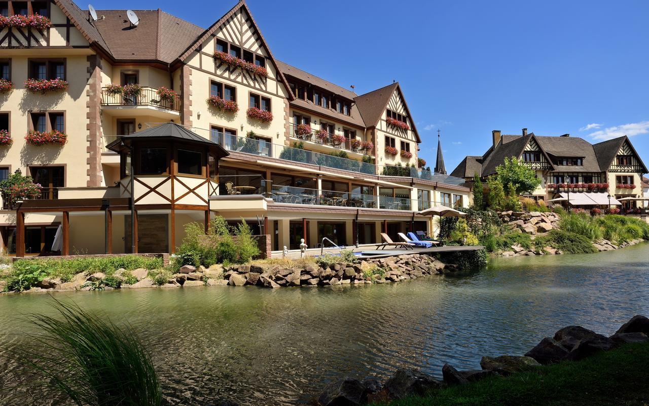 Hotel Spa Restaurant Domaine Du Moulin Ensisheim Exterior photo